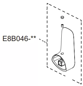 Levier chrom&eacute; Aleo - Jacob Delafon R&eacute;f. E8B046-CP