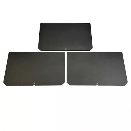 Lot de 3 protections m&eacute;talliques \ Life extender\  pour briques basses Studio 2 - STOVAX R&eacute;f. MEC11329