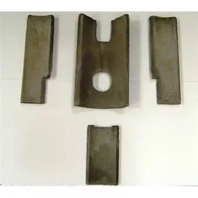 Lot de 4 briques r�fractaires pour po�le Belle Epoque Godin 3736 (STOCK)