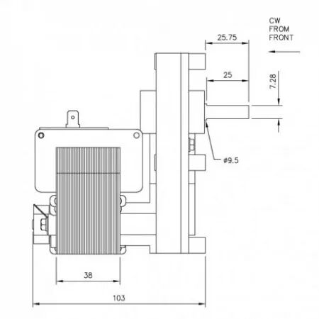 Motor&eacute;ducteur - Mellor r&eacute;f. FB1199 =FB1413 (SUIVI)