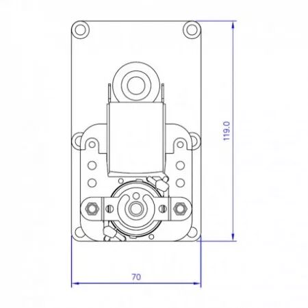 Motor&eacute;ducteur - Mellor r&eacute;f. FB1271 (SUIVI)