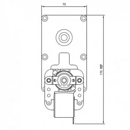 Motor&eacute;ducteur - Mellor r&eacute;f. FB1365 (SUIVI)