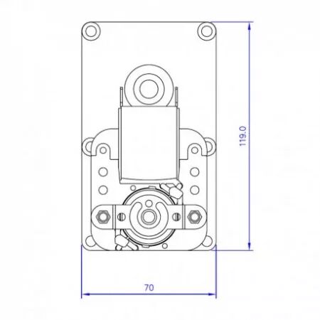 Motor&eacute;ducteur - Mellor r&eacute;f. FB1397 = FB1183/FB1244/FB1313 (SUIVI)