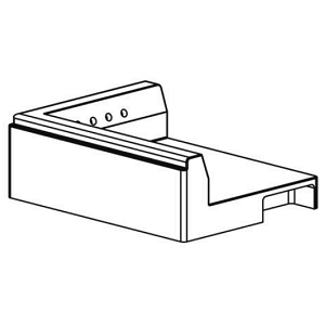 Moulage de base gauche  - STOVAX Réf. RVN-CA7577