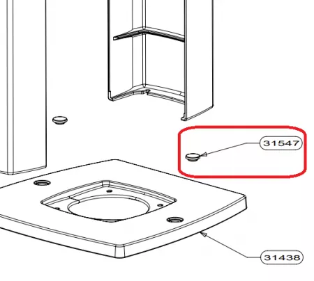 Obturateur (&agrave; l\'unit&eacute;) - SUPRA R&eacute;f. 31547
