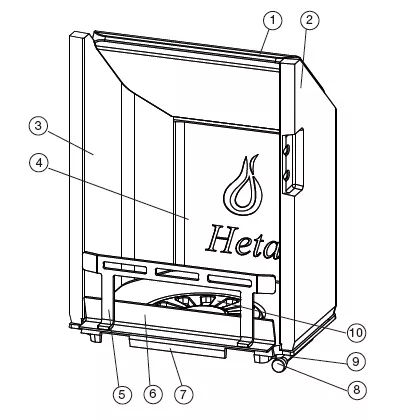 Pack briques Heta Scan-Line 550 / 560