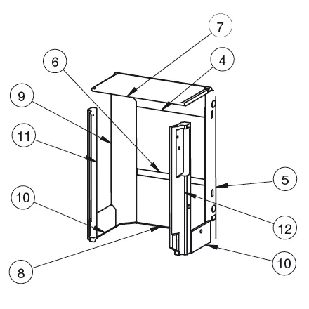 Pack briques Heta Scan-Line 8 c�t�s vitr�s