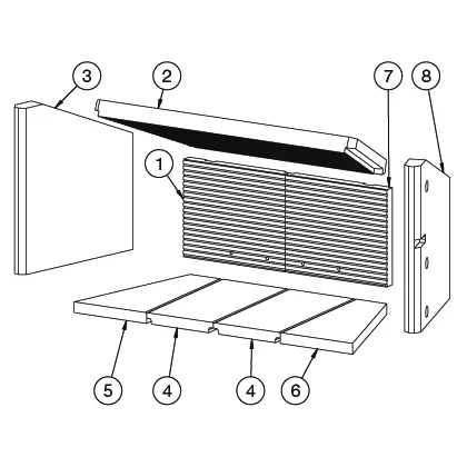 Pack briques Heta Scan-Line Vista S