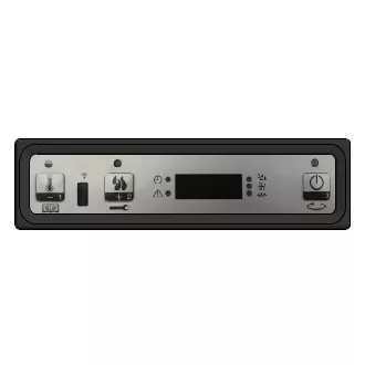 Panneau de commande 3 boutons - MCZ (Cadel-FreePoint-Red) Réf.4D145198030