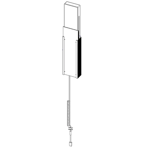 Panneau de commandes Resilience (cable en spirale inclus)- MCZ (Cadel-FreePoint-Red) R�f.41452019450