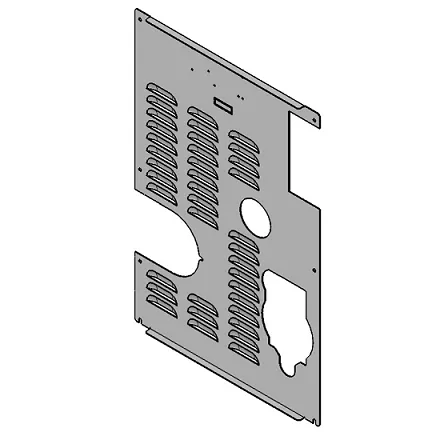 Panneau posterieur - MCZ (Cadel-FreePoint-Red) Réf.41401702731