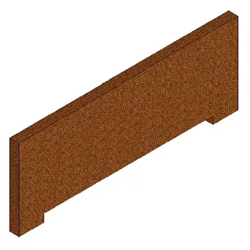 Panneau vermiculite - MCZ (Cadel-FreePoint-Red) R�f.41151701100