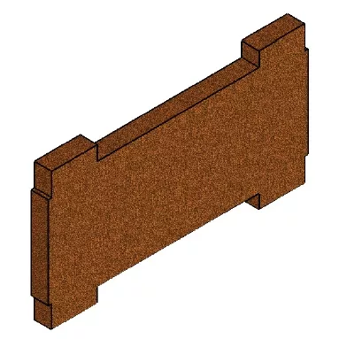 Panneau vermiculite - MCZ (Cadel-FreePoint-Red) R�f.41151704800
