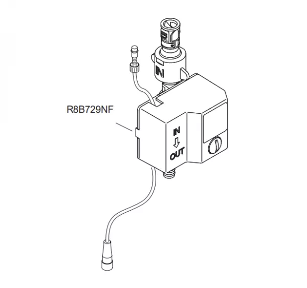 Partie electronique - Jacob Delafon R�f. R8B729NF