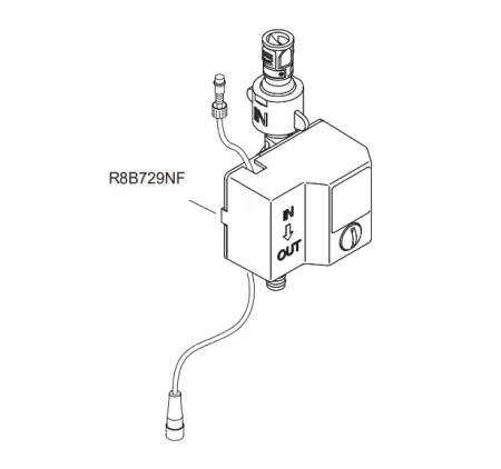 Partie electronique - Jacob Delafon R&eacute;f. R8B729NF