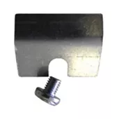 Patte de fixation + vis (&agrave; l\'unit&eacute;) pour vitre - CHARNWOOD R&eacute;f. 004/KV23