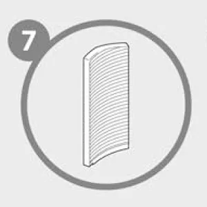 Pièce latérale gauche - INVICTA Réf. 1121121301