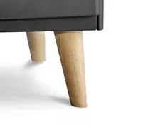 Pied bois (&agrave; l\'unit&eacute;) - SUPRA R&eacute;f. 43543