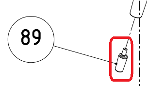 PIED RÉGLABLE + CAPUCHON DE PROTECTION (à l\'unité) - DOVRE Réf.  70.76323.000