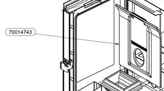 Plaque arrière - Thermorossi Réf. 70014743