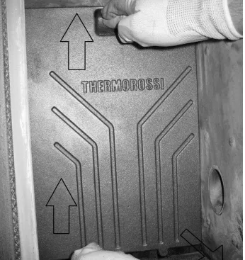 Plaque arri&egrave;re - Thermorossi R&eacute;f. 70015285