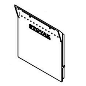 Plaque arri�re foyer  - STOVAX R�f. CA7801