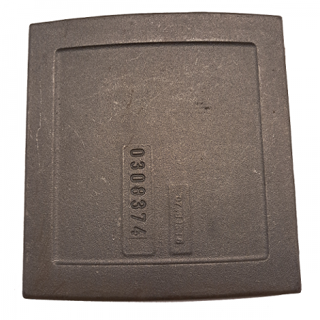 Plaque arrière foyer à l\'unité (1/3) - SUPRA Réf. 36887 (SUIVI)