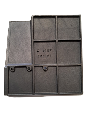 Plaque arrière gauche 368101 - pièce d\'origine GODIN réf. 20167368101 (SUIVI)