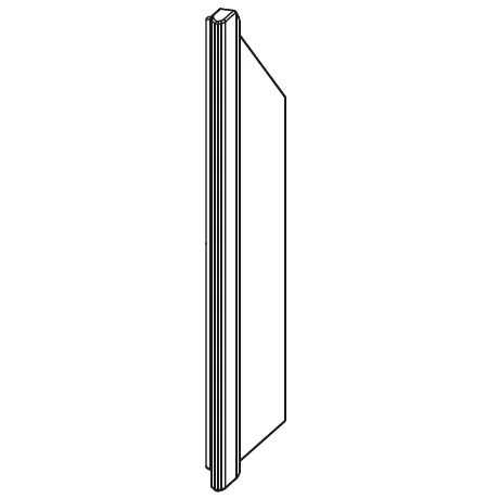 Plaque c�t� gauche - Heta Scan-Line r�f.0023-006465