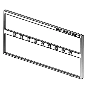 PLAQUE D\'ATRE NEO 76 16/9 - SUPRA R�f. 37339 (STOCK)