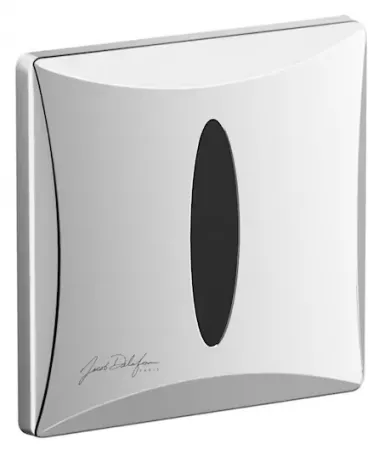Plaque de commande chrom&eacute;e sans contact pour urinoir - JACOB DELAFON R&eacute;f. E39199-CP