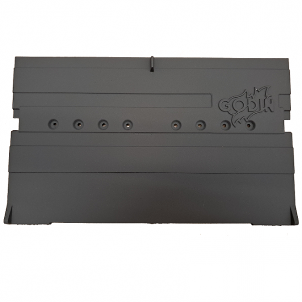 Plaque d�cor arri�re foyer insert Visi 65 - GODIN R�f. 017595 (SUIVI)