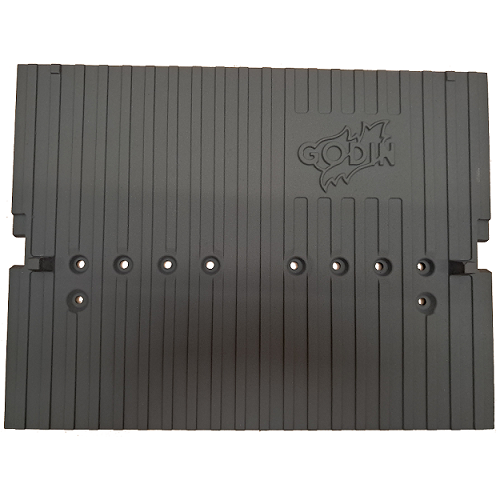 Plaque d�cor arri�re foyer insert Visi 75 - GODIN R�f. 017552 (SUIVI)