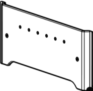 PLAQUE DOUBLURE ÂTRE  - SUPRA Réf. 40762 (SUIVI)
