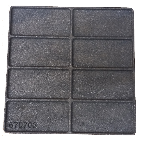 Plaque feu foyer 700 optimis� - INVICTA R�f. F670703B (SUIVI)