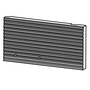 Plaque fond droit - Heta Scan-Line r�f.0023-018885