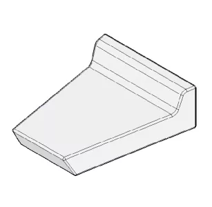 Plaque foy�re central en Alutec - MCZ (Cadel-FreePoint-Red) R�f.41150900500