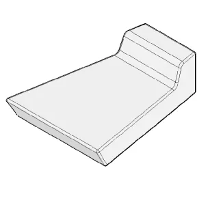 Plaque foy�re central en Alutec - MCZ (Cadel-FreePoint-Red) R�f.41151000200