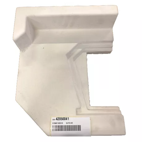 Plaque foy�re droite en Alutec - MCZ (Cadel-FreePoint-Red) R�f.42050041