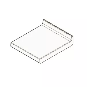 Plaque foy&egrave;re en Alutec - MCZ (Cadel-FreePoint-Red) R&eacute;f.42050281
