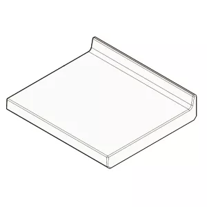 Plaque foy&egrave;re en Alutec - MCZ (Cadel-FreePoint-Red) R&eacute;f.42050301