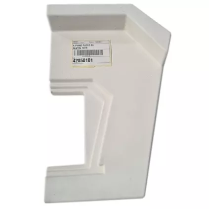 Plaque foy�re gauche en Alutec - MCZ (Cadel-FreePoint-Red) R�f.42050101