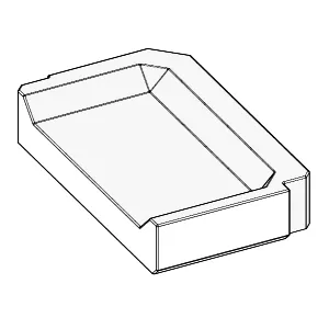 Plaque foy�re lat�ral en Alutec - MCZ (Cadel-FreePoint-Red) R�f.41151001500