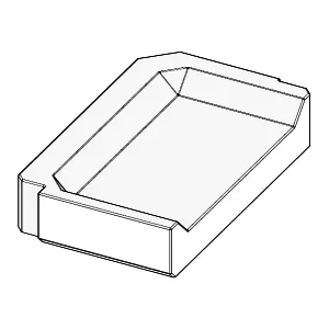 Plaque foy�re lat�ral en Alutec - MCZ (Cadel-FreePoint-Red) R�f.41151002400