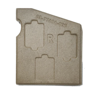 Plaque latérale droite vermiculite Saga 101 - DOVRE Réf. 70.77696.000