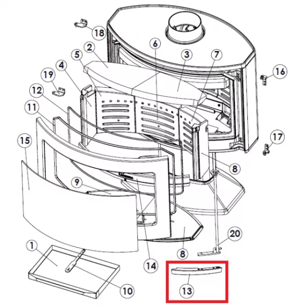 Poign�e - LACUNZA r�f. 5028900011