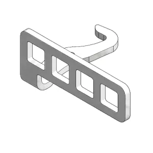 Poignée - MCZ (Cadel-FreePoint-Red) Réf.4D14012034