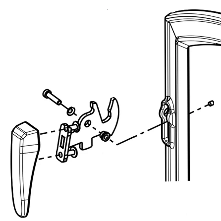 Poign�e 540W - DOVRE R�f. 70.27427.021