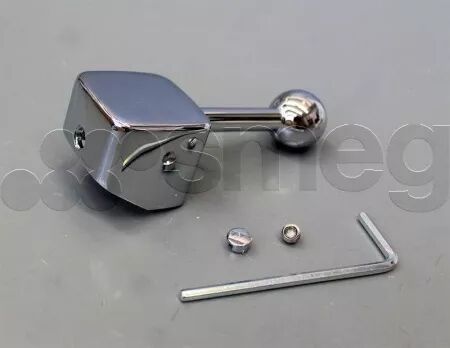 Poign&eacute;e chrom&eacute;e mitigeur MDF50 Smeg rep&egrave;re 126683 