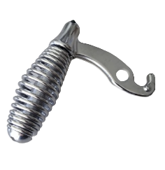 Poign�e de porte chrom�e (� l\'unit�) - Thermorossi R�f. 70025311